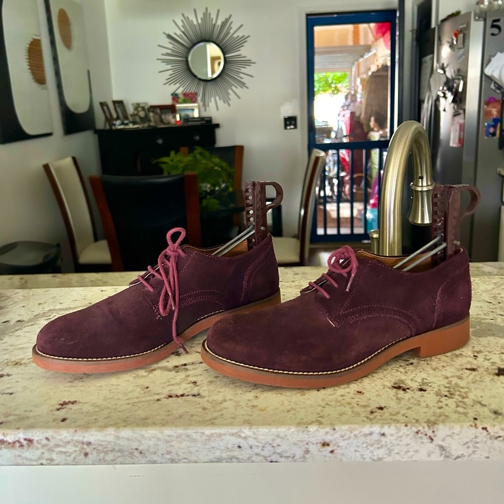 G. H. Bass & Co. Vintage Emmie Suede Oxfords